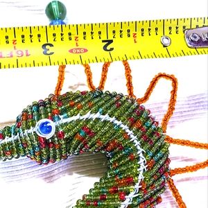 Gorgeous African bead Seahorse! Extra large size.